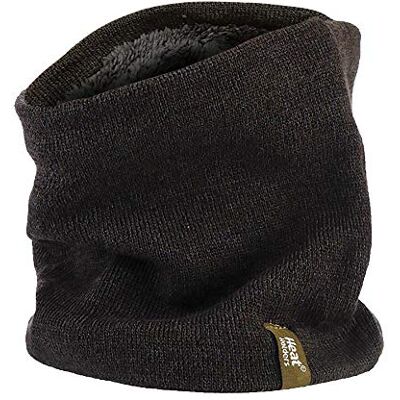 HEAT HOLDERS Homme Chaud Tricot Cache Cou Snood avec Polaire pour Hiver (Taille unique, Kaki vert) - Publicité HEAT HOLDERS Homme Chaud Tricot Cache Cou Snood avec Polaire pour Hiver (Taille unique, Kaki vert) - Publicité