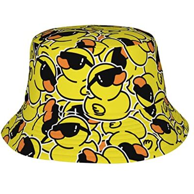 Beoek Chapeau de pêcheur en caoutchouc avec lunettes de soleil en forme de canard Chapeau bob tendance pour la plage Casquette de soleil pour femmes, hommes et adolescents Packable Extérieur - Publicité Beoek Chapeau de pêcheur en caoutchouc avec lunettes de soleil en forme de canard Chapeau bob tendance pour la plage Casquette de soleil pour femmes, hommes et adolescents Packable Extérieur - Publicité
