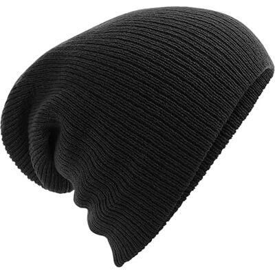 Beechfield B449 Bonnet Long en Grosse Maille - Publicité Beechfield B449 Bonnet Long en Grosse Maille - Publicité