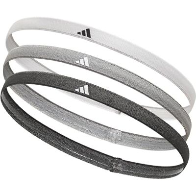 Adidas Hairbands White, Grey, Black - Publicité Adidas Hairbands White, Grey, Black - Publicité