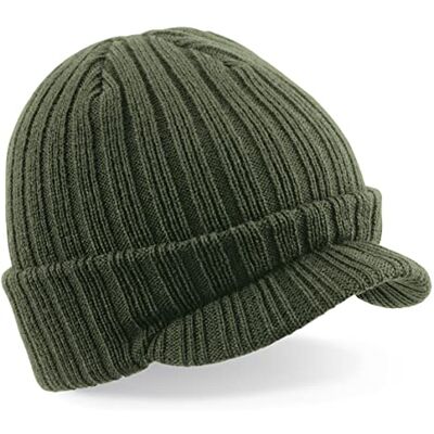 Beechfield Peaked Beanie Bonnet Unisexe pour Adulte - Publicité Beechfield Peaked Beanie Bonnet Unisexe pour Adulte - Publicité