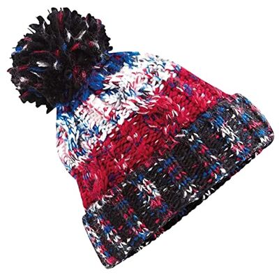 Beechfield B486 Bonnet à Pompon avec Tire-Bouchon – Chapeau d'hiver élégant, Black Jacks, Taille Unique - Publicité Beechfield B486 Bonnet à Pompon avec Tire-Bouchon – Chapeau d'hiver élégant, Black Jacks, Taille Unique - Publicité