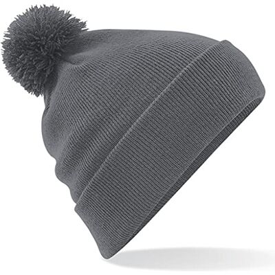 Beechfield B426 Bonnet Original avec Pompon - Publicité Beechfield B426 Bonnet Original avec Pompon - Publicité