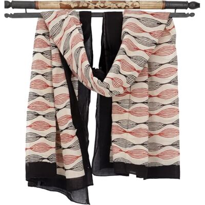 Guru SHOP Pareo léger, Sarong, Écharpe en coton imprimée à la main, Pour homme/femme, Ivoire, Coton, Taille: Taille unique, taille unique - Publicité Guru SHOP Pareo léger, Sarong, Écharpe en coton imprimée à la main, Pour homme/femme, Ivoire, Coton, Taille: Taille unique, taille unique - Publicité