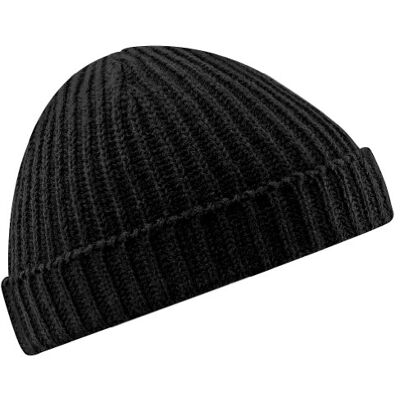 Beechfield Bonnet rétro Unisexe (Taille Unique) (Noir) - Publicité Beechfield Bonnet rétro Unisexe (Taille Unique) (Noir) - Publicité
