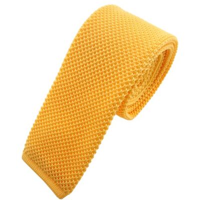 TigerTie ohne Markenname étroit cravate tricotée jaune jaune vif unicolor cravate Polyester Tie - Publicité TigerTie ohne Markenname étroit cravate tricotée jaune jaune vif unicolor cravate Polyester Tie - Publicité