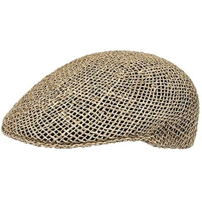 Lipodo Casquette Plate en Paille Unicolore Unisexe Made in Italy Printemps Ete - Publicité Lipodo Casquette Plate en Paille Unicolore Unisexe Made in Italy Printemps Ete - Publicité