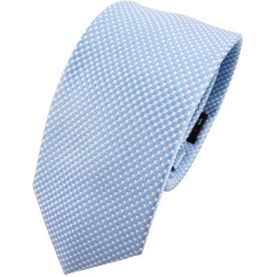 TigerTie Cravate fine design en soie à pois - Publicité TigerTie Cravate fine design en soie à pois - Publicité