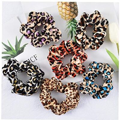 Beito 1pc Leopard Chouchous pour Femme Cravate Cheveux Fille Ponytail Détenteurs Mesdames élastique Hairband Gum Corde Cheveux Velours Anneau Cheveux en Caoutchouc Bande de Couleur aléatoire - Publicité Beito 1pc Leopard Chouchous pour Femme Cravate Cheveux Fille Ponytail Détenteurs Mesdames élastique Hairband Gum Corde Cheveux Velours Anneau Cheveux en Caoutchouc Bande de Couleur aléatoire - Publicité