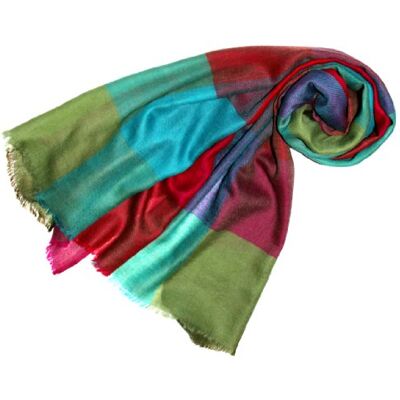 LORENZO CANA Foulard de 00% Cachemire pour la femme, collection supérieure – écharpe du Népal 70 cm x 20 cm attrayant et noble – une sensation de luxe en rouge violet bleu turquoise vert - Publicité LORENZO CANA Foulard de 00% Cachemire pour la femme, collection supérieure – écharpe du Népal 70 cm x 20 cm attrayant et noble – une sensation de luxe en rouge violet bleu turquoise vert - Publicité