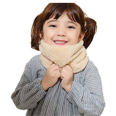 Petitefortune Cache-cou Enfant Écharpe Boucle Tour de Cou Garçon Fille Doux Peluche Polaire Chaud Écharpe Cercle Tube Solide Couleur Joli Châle Coupe-vent Automne Hiver Pour Ski, École Chic Accessoire Cadeau Noël - Publicité Petitefortune Cache-cou Enfant Écharpe Boucle Tour de Cou Garçon Fille Doux Peluche Polaire Chaud Écharpe Cercle Tube Solide Couleur Joli Châle Coupe-vent Automne Hiver Pour Ski, École Chic Accessoire Cadeau Noël - Publicité