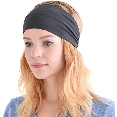 CHARM Bandeau Cheveux Homme Elastique Bandana Japonais Serre Tete Femme Chic Accessoires Yoga Sport Fitness Gris Foncé - Publicité CHARM Bandeau Cheveux Homme Elastique Bandana Japonais Serre Tete Femme Chic Accessoires Yoga Sport Fitness Gris Foncé - Publicité