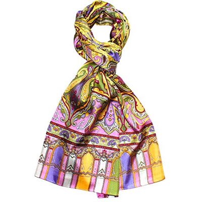 LORENZO CANA Foulard de 100% soie pour l`homme – écharpe avec les mesures de 50 x 165 cm fin, léger et noble pour le printemps et l´été en rose vert tilleul jaune safran rouge bleu - Publicité LORENZO CANA Foulard de 100% soie pour l`homme – écharpe avec les mesures de 50 x 165 cm fin, léger et noble pour le printemps et l´été en rose vert tilleul jaune safran rouge bleu - Publicité
