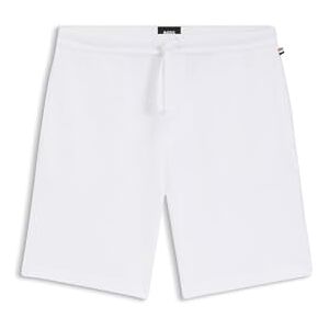 BOSS Hommes Waffle Shorts Short de Pyjama en Coton mélangé avec Logo brodé - Publicité BOSS Hommes Waffle Shorts Short de Pyjama en Coton mélangé avec Logo brodé - Publicité