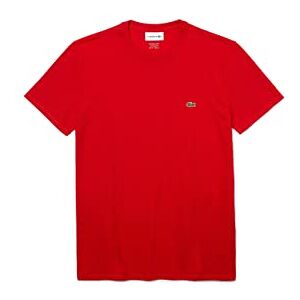 Lacoste T-Shirt Regular Fit Homme , Rouge, M - Publicité Lacoste T-Shirt Regular Fit Homme , Rouge, M - Publicité