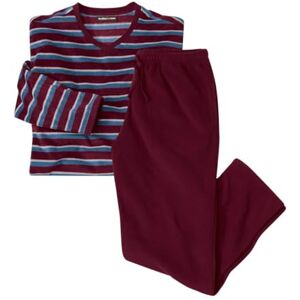 ATLAS FOR MEN Pyjama Micropolaire Rayé XXL - Publicité ATLAS FOR MEN Pyjama Micropolaire Rayé XXL - Publicité