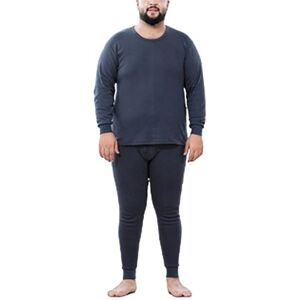 CFlong Ensemble De sous-vêtements Thermiques pour Homme, Couche De Base Thermique d'hiver, Col Rond Ultra Doux Et Chaud, Manches Longues, sans Couture, Grande Taille, Haut Et Bas (Gris,6XL) - Publicité CFlong Ensemble De sous-vêtements Thermiques pour Homme, Couche De Base Thermique d'hiver, Col Rond Ultra Doux Et Chaud, Manches Longues, sans Couture, Grande Taille, Haut Et Bas (Gris,6XL) - Publicité