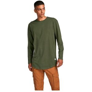 Jack & Jones Homme Jjenoa Tee O-Neck Noos T-Shirt Manches Longues, Vert, M EU - Publicité Jack & Jones Homme Jjenoa Tee O-Neck Noos T-Shirt Manches Longues, Vert, M EU - Publicité