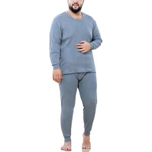 CFlong Ensemble De sous-vêtements Thermiques pour Homme, Couche De Base Thermique d'hiver, Col Rond Ultra Doux Et Chaud, Manches Longues, sans Couture, Grande Taille, Haut Et Bas (Gris Clair,8XL) - Publicité CFlong Ensemble De sous-vêtements Thermiques pour Homme, Couche De Base Thermique d'hiver, Col Rond Ultra Doux Et Chaud, Manches Longues, sans Couture, Grande Taille, Haut Et Bas (Gris Clair,8XL) - Publicité