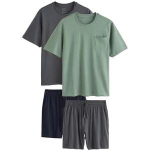 NEXT Homme Ensemble Pyjama Short en Jersey, Lot de 2 Sage Green/Slate Grey L - Publicité NEXT Homme Ensemble Pyjama Short en Jersey, Lot de 2 Sage Green/Slate Grey L - Publicité