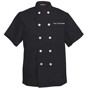 TAILOR'S Personnalisé Personnalisable Brodé Manteau de Chef Manche Courte pour Homme - Publicité TAILOR'S Personnalisé Personnalisable Brodé Manteau de Chef Manche Courte pour Homme - Publicité