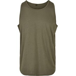 Build Your Brand Basic T-Shirt, Olive, L Homme - Publicité