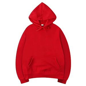 WZYYDS Veste Capuche Homme Polaire Sweatershirt Ado Manche Longues Ample Automne Hiver Polaire Chaud Veste À Capuche Sport Décontracté Veste en Hoodie Sweat Pas Cher Vêtements Soldes - Publicité