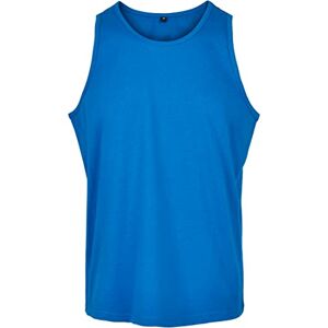 Build Your Brand Basic Tank T-Shirt, Cobalt Blue, L Homme - Publicité