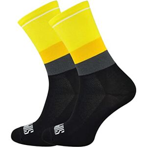 SUPPORT Chaussettes de cyclisme pour hommes, accessoires cyclistes à motifs amusants pour la randonnée, la marche, le vélo, Tone's Yellow 42-44 EU - Publicité SUPPORT Chaussettes de cyclisme pour hommes, accessoires cyclistes à motifs amusants pour la randonnée, la marche, le vélo, Tone's Yellow 42-44 EU - Publicité