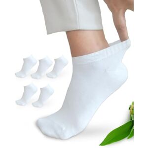 Fiera Besa Lot de 5 paires de chaussettes courtes unisexes en bambou Douces et élastiques Sans couture Talon et orteils renforcés Fabriquées en Europe Confortables et respirantes Noir et blanc - Publicité Fiera Besa Lot de 5 paires de chaussettes courtes unisexes en bambou Douces et élastiques Sans couture Talon et orteils renforcés Fabriquées en Europe Confortables et respirantes Noir et blanc - Publicité