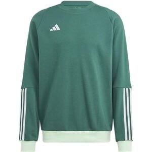 Adidas Homme Sweatshirt (Long Sleeve) Sweat-Shirt Ras-du-Cou Tiro 23 Competition, Team Dark Green, , XL - Publicité