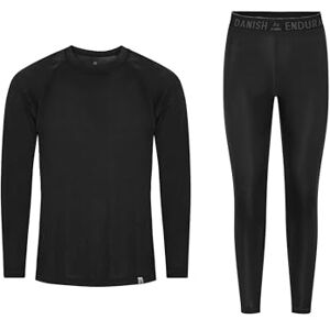 DANISH ENDURANCE sous-Vêtements Thermiques pour Hommes et Femmes, Ensemble de sous-Couches, Recyclé, Bas et Haut à Manches Longues, Unisexe, Noir, 2XL - Publicité DANISH ENDURANCE sous-Vêtements Thermiques pour Hommes et Femmes, Ensemble de sous-Couches, Recyclé, Bas et Haut à Manches Longues, Unisexe, Noir, 2XL - Publicité