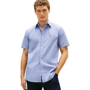 Tommy Hilfiger Chemise pour Homme Flex Popeline Pied-de-Poule SS Mw0Mw38589, Bleu, L - Publicité Tommy Hilfiger Chemise pour Homme Flex Popeline Pied-de-Poule SS Mw0Mw38589, Bleu, L - Publicité