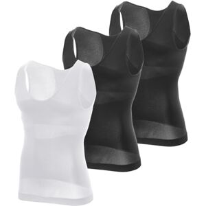 MEETYOO Débardeur Compression Homme,Manches Longues pour Hommes Maillot de Corps Ventre Plat Minceur Gilet Invisible Amincissant sans Manches Body Shaper Tee Shirt - Publicité MEETYOO Débardeur Compression Homme,Manches Longues pour Hommes Maillot de Corps Ventre Plat Minceur Gilet Invisible Amincissant sans Manches Body Shaper Tee Shirt - Publicité