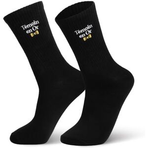 DOORIO Chaussettes Homme Témoin en Or Cadeau Mariage pour Témoin Chaussettes Confortables Coton Brodées Cadeau Original pour Demande de Témoin Mariage Enterrement de Vie de Garçon - Publicité DOORIO Chaussettes Homme Témoin en Or Cadeau Mariage pour Témoin Chaussettes Confortables Coton Brodées Cadeau Original pour Demande de Témoin Mariage Enterrement de Vie de Garçon - Publicité