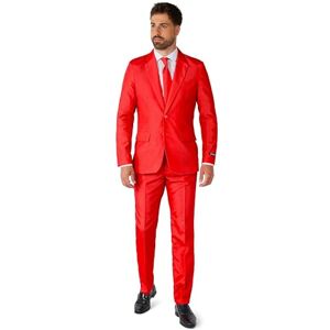Suitmeister Costume pour Homme pour Pride & Party Slim Fit, Rouge uni, XL - Publicité Suitmeister Costume pour Homme pour Pride & Party Slim Fit, Rouge uni, XL - Publicité