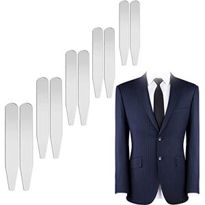 LONGHAO 10 pcs,Baleines de col de Chemise,Boutons de col,Baleines pour dol de Chemise,Clip de Coin de Chemise,Accessoires de VêTements de Chemise,5 Tailles,pour La Plupart des Chemises de Costume - Publicité LONGHAO 10 pcs,Baleines de col de Chemise,Boutons de col,Baleines pour dol de Chemise,Clip de Coin de Chemise,Accessoires de VêTements de Chemise,5 Tailles,pour La Plupart des Chemises de Costume - Publicité