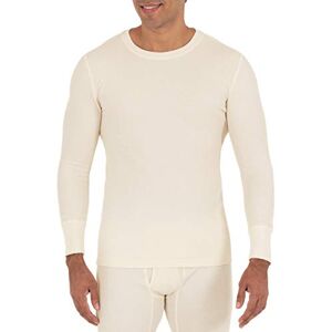 Fruit of the Loom sous-vêtements Thermiques gaufrés recyclés pour Homme (Lot de 1 et 2), Naturel, Taille XL - Publicité Fruit of the Loom sous-vêtements Thermiques gaufrés recyclés pour Homme (Lot de 1 et 2), Naturel, Taille XL - Publicité