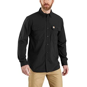 Carhartt Chemise légère à manches longues Force pour homme Coupe décontractée, noir, Taille XL - Publicité Carhartt Chemise légère à manches longues Force pour homme Coupe décontractée, noir, Taille XL - Publicité
