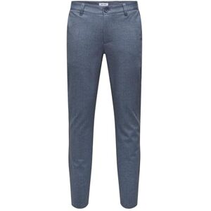 Only & SONS Onsmark Slim 02093 Herringbone Pantalon Noos Costume, Robe Bleue, 32W x 32L Homme - Publicité Only & SONS Onsmark Slim 02093 Herringbone Pantalon Noos Costume, Robe Bleue, 32W x 32L Homme - Publicité