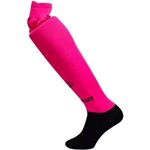 ETISPORT Chaussettes de Hockey Longues et Élastiques. Taille XS, Couleur Rose Fluo-Noir. Respirantes et Protègent les Genoux - Publicité ETISPORT Chaussettes de Hockey Longues et Élastiques. Taille XS, Couleur Rose Fluo-Noir. Respirantes et Protègent les Genoux - Publicité