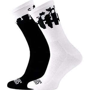 SUPPORT Chaussettes de cyclisme pour hommes, accessoires cyclistes à motifs amusants pour la randonnée, la marche, le vélo, Cats B&W 45-46 - Publicité SUPPORT Chaussettes de cyclisme pour hommes, accessoires cyclistes à motifs amusants pour la randonnée, la marche, le vélo, Cats B&W 45-46 - Publicité