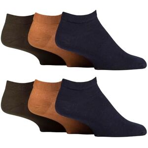 Gentle Grip 6 Paires Homme Chaussettes Courtes pour Diabetique Chaussettes Basses Extra Larges Sans Elastique (46-50, Ocre/Bleu Marine/Vert Kaki) - Publicité Gentle Grip 6 Paires Homme Chaussettes Courtes pour Diabetique Chaussettes Basses Extra Larges Sans Elastique (46-50, Ocre/Bleu Marine/Vert Kaki) - Publicité