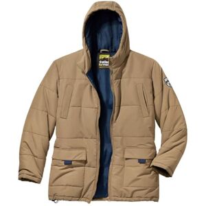 ATLAS FOR MEN Parka Homme Hiver Chaud Imperméable Doudoune à Capuche Taupe Multipoche Disponible en Grandes Tailles - Publicité ATLAS FOR MEN Parka Homme Hiver Chaud Imperméable Doudoune à Capuche Taupe Multipoche Disponible en Grandes Tailles - Publicité