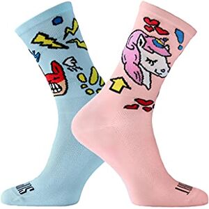 SUPPORT Chaussettes de cyclisme pour hommes, accessoires cyclistes à motifs amusants pour la randonnée, la marche, le vélo, Unicorns 42-44 - Publicité SUPPORT Chaussettes de cyclisme pour hommes, accessoires cyclistes à motifs amusants pour la randonnée, la marche, le vélo, Unicorns 42-44 - Publicité