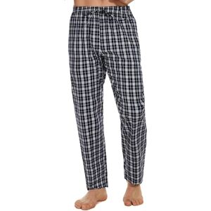 Litherday Pantalon de Pyjama Homme à Carreaux 100% Coton Longue Bas de Pyjama Cofortable Respirant Décontracté Doux avec Poches à Cordon de Pantalon,Bleu Foncé + Blanc,XXL - Publicité Litherday Pantalon de Pyjama Homme à Carreaux 100% Coton Longue Bas de Pyjama Cofortable Respirant Décontracté Doux avec Poches à Cordon de Pantalon,Bleu Foncé + Blanc,XXL - Publicité