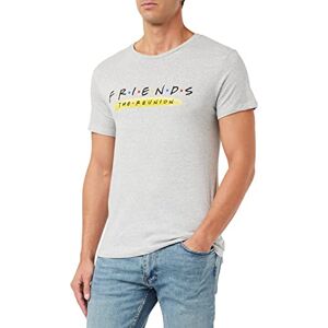 cotton division FRIENDS  T-Shirt, Gris Melange, S Homme - Publicité