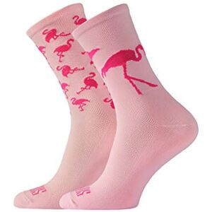 SUPPORT Chaussettes de cyclisme pour hommes, accessoires cyclistes à motifs amusants pour la randonnée, la marche, le vélo, Famous Flamingos 36-38 - Publicité SUPPORT Chaussettes de cyclisme pour hommes, accessoires cyclistes à motifs amusants pour la randonnée, la marche, le vélo, Famous Flamingos 36-38 - Publicité