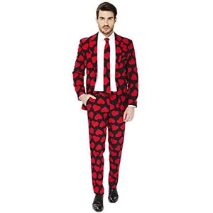OppoSuits Homme Funny Prom Suits for Men – King of Hearts – Comes with Jacket, Pants and Tie in Funny Designs Costume d'homme, Black, 42 - Publicité OppoSuits Homme Funny Prom Suits for Men – King of Hearts – Comes with Jacket, Pants and Tie in Funny Designs Costume d'homme, Black, 42 - Publicité