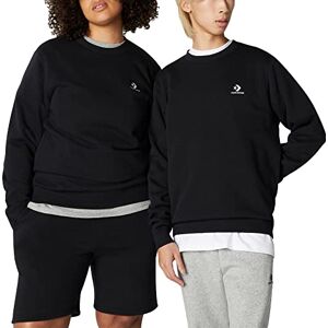 Converse Sweat-shirt col rond Go-To Embroidered Star Chevron Noir Code , Noir , M - Publicité Converse Sweat-shirt col rond Go-To Embroidered Star Chevron Noir Code , Noir , M - Publicité
